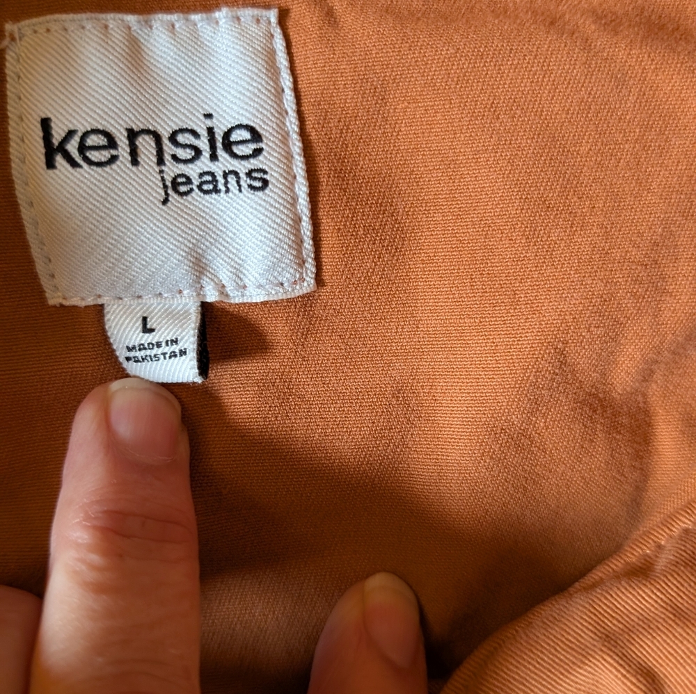 Utility Cotton Jacket - Rust Orange - Picture 2 of 3